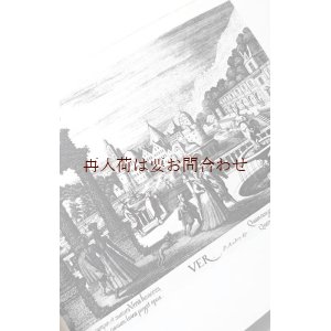 画像: アートな古本☆マテウス・メーリアン　中世の風景　カレンダー　暦　☆　四季折々や朝夕晩の風景　　