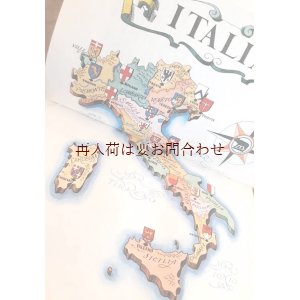 画像: アンティーク洋書☆イタリア芸術ガイド　ト　美術　地図　　挿絵多数　　カラフルな世界　　ドイツ語