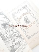 画像: アンティーク洋書★    Ludwig Richter 童話の世界観 詩人達のことば   1920年　美イラスト本