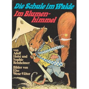 画像: 楽しい古本★ ボタニカルな絵本　妖精　花の天使　動物　植物　など　のほほんイラストの古書　