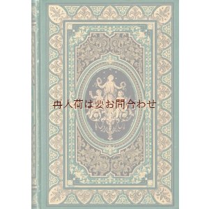 画像: アンティーク洋書★1884年　Neue Gedichte 立体的な模様の美しい古書　エマニュエル・ガイベル　新詩集