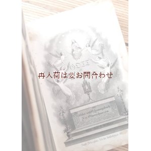 画像: アンティーク★ 1870年代　留め具付　天使　聖セバスチャン　マリア　キリストの誕生　　美しいイラストのお祈りの本　シャビーな革装　　　