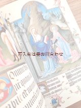 画像: アートな古本★　ベリー公のいとも豪華なる時祷書についての本　　大きめ古書　　華麗な装飾写本　　　70年代　