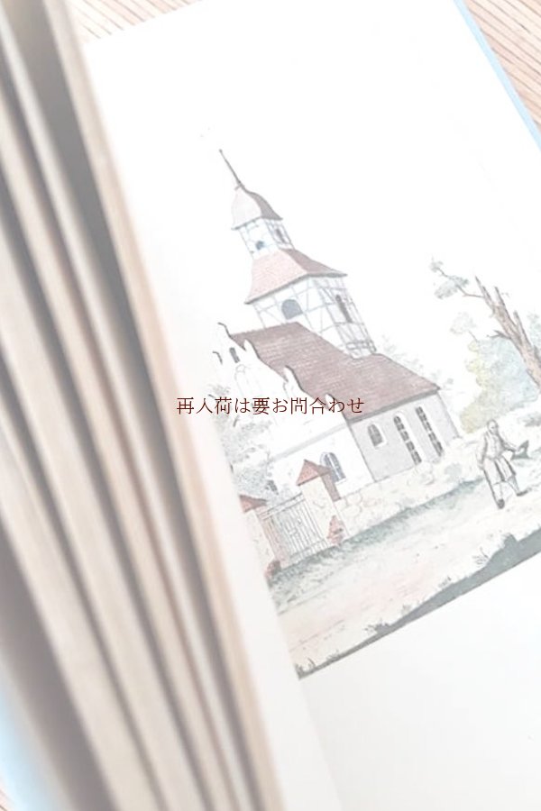 画像1: アンティーク洋書★ベルリン　教会のある風景　建築　装飾　水彩画　版画他　　美しい教会の本　