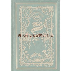 画像: アンティーク洋書★ 森が教えてくれること　1870年　エンボス　美装丁　小動物植物柄エンボス　小さな緑色の古書