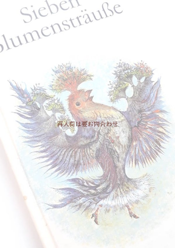 画像1: アートな洋書★　詩集　怪しいイラストが素敵な　幻想的な自然・動物イラストの古書