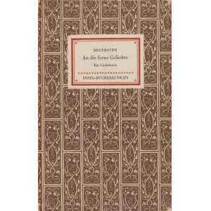 画像: アンティーク☆1952年　楽譜ページの美しい古書　ベートーヴェン　　An die ferne Geliebte　遥かなる恋人に　