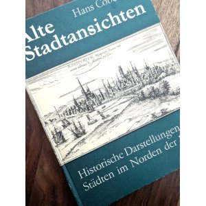 画像: アンティーク洋書★ドイツ北部　古い街の絵集　DDR 　景観　地図　街と歴史　