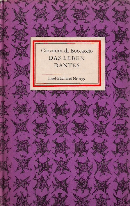 画像1: インゼル文庫☆ ダンテ　ジョヴァンニ・ボッカッチョの” DAS LEBEN DANTES ”