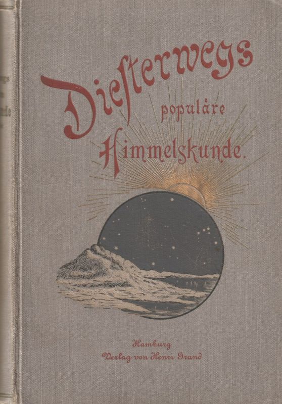 画像1: アンティーク天文書☆希少　 1909年　宇宙　空　星の本　天文学と数理地理学 　イラストページ多数