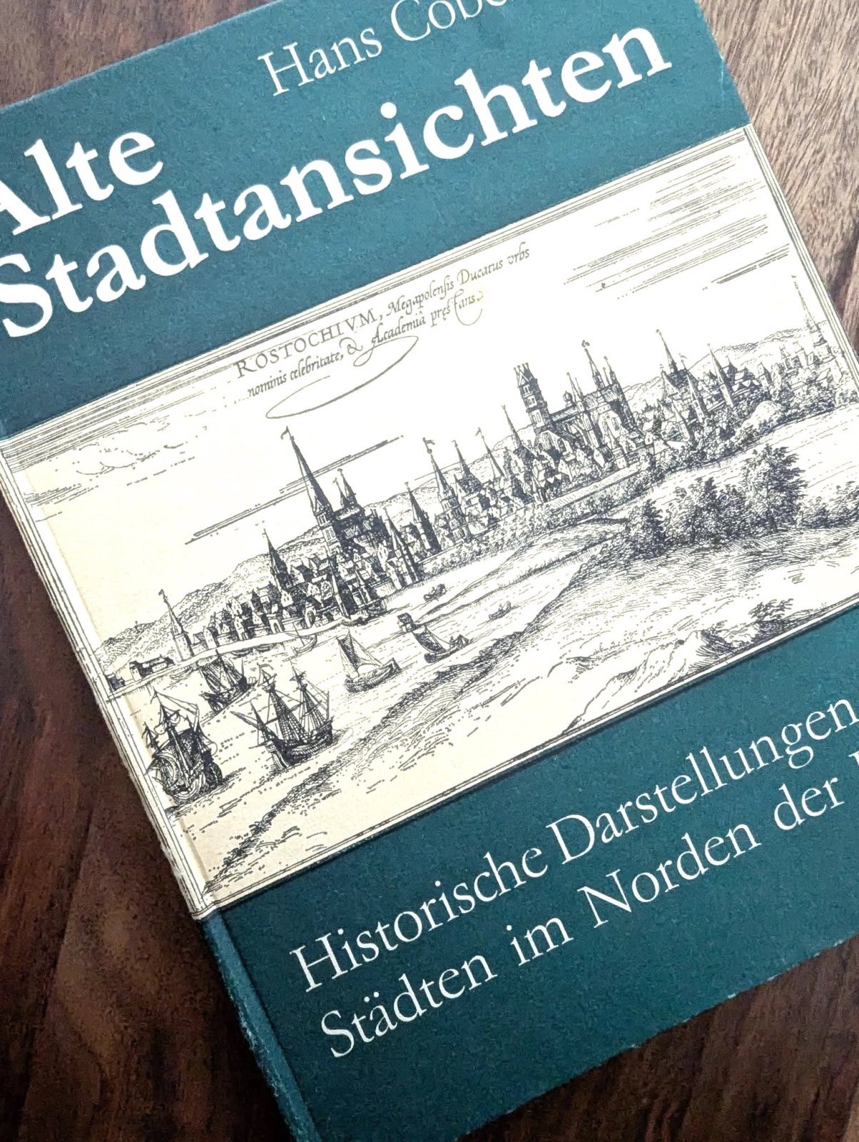 画像1: アンティーク洋書★ドイツ北部　古い街の絵集　DDR 　景観　地図　街と歴史　
